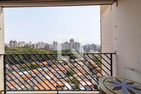 Varanda de apartamento à venda com 1 quarto, 62m² em Bosque, Campinas