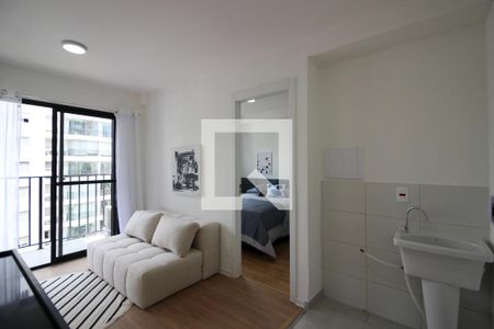 Kitnet/Studio de kitnet/studio para alugar com 1 quarto, 30m² em Pinheiros, São Paulo