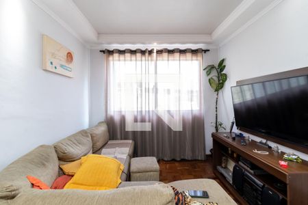 Sala de Estar de apartamento à venda com 2 quartos, 52m² em Vila Vitorio Mazzei, São Paulo