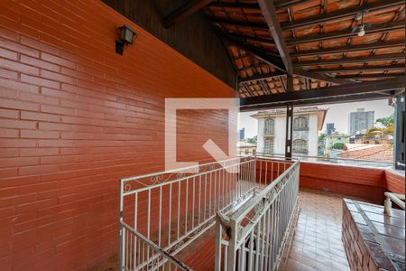 Varanda da Sala de apartamento à venda com 4 quartos, 172m² em Barreiro, Belo Horizonte