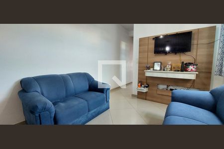 Sala de apartamento à venda com 2 quartos, 67m² em Vila Alzira, Santo André