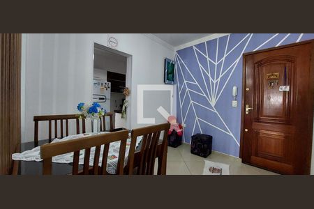 Sala de Jantar de apartamento à venda com 2 quartos, 67m² em Vila Alzira, Santo André