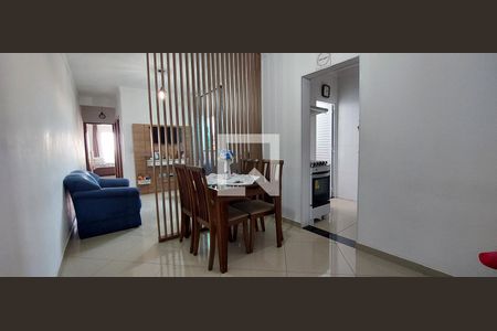 Sala de Jantar de apartamento à venda com 2 quartos, 67m² em Vila Alzira, Santo André