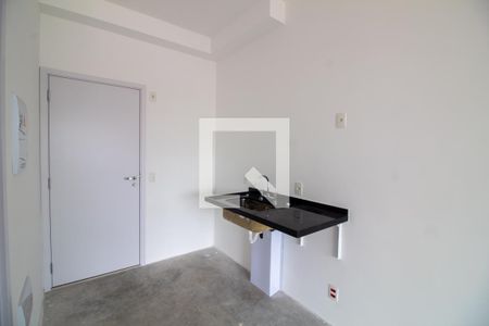 Cozinha de kitnet/studio à venda com 1 quarto, 27m² em Santo Amaro, São Paulo