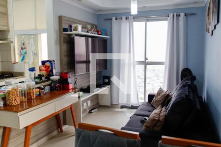 sala de apartamento para alugar com 2 quartos, 50m² em Bussocaba, Osasco