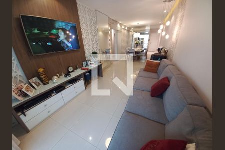 Sala de TV de apartamento para alugar com 3 quartos, 137m² em Itararé, São Vicente