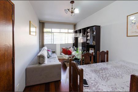 Sala de apartamento à venda com 3 quartos, 75m² em Nova Suíça, Belo Horizonte