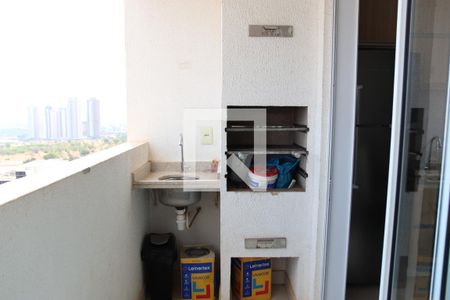 Varanda de apartamento para alugar com 1 quarto, 39m² em Jardim Goiás, Goiânia