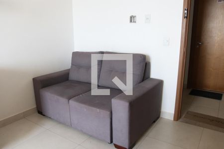 Sala de apartamento para alugar com 1 quarto, 39m² em Jardim Goiás, Goiânia