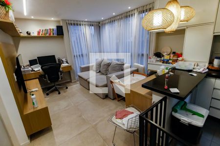 Sala de apartamento para alugar com 2 quartos, 89m² em Real Parque, São Paulo