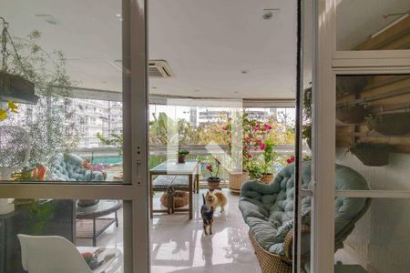 Varanda de apartamento à venda com 4 quartos, 144m² em Recreio dos Bandeirantes, Rio de Janeiro