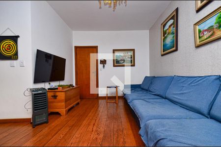 Sala de estar de apartamento à venda com 3 quartos, 100m² em Sion, Belo Horizonte