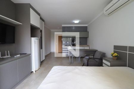 Suíte/Cozinha de kitnet/studio para alugar com 1 quarto, 34m² em Jardim Sao Luiz, Ribeirão Preto