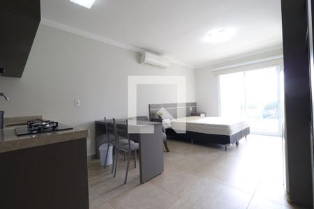 Suíte/Cozinha de kitnet/studio para alugar com 1 quarto, 34m² em Jardim Sao Luiz, Ribeirão Preto