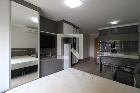 Suíte/Cozinha de kitnet/studio para alugar com 1 quarto, 34m² em Jardim Sao Luiz, Ribeirão Preto