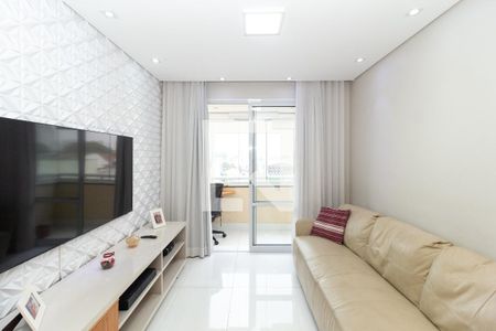 Sala de apartamento à venda com 3 quartos, 78m² em Vila Nova Manchester, São Paulo