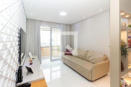 Sala de apartamento à venda com 3 quartos, 78m² em Vila Nova Manchester, São Paulo