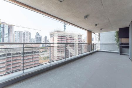 Varanda de apartamento à venda com 4 quartos, 197m² em Jardim das Acacias, São Paulo