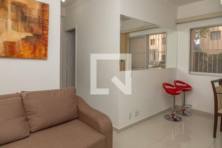 Sala de apartamento à venda com 2 quartos, 43m² em Canhema, Diadema