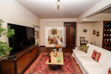 Sala de apartamento à venda com 5 quartos, 160m² em Sion, Belo Horizonte