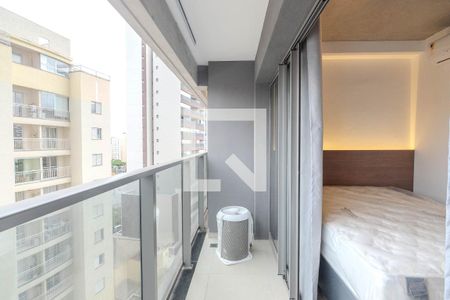 Sacada de apartamento para alugar com 1 quarto, 20m² em Paraíso, São Paulo