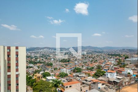 Sala vista de apartamento à venda com 3 quartos, 85m² em Nova Gameleira, Belo Horizonte