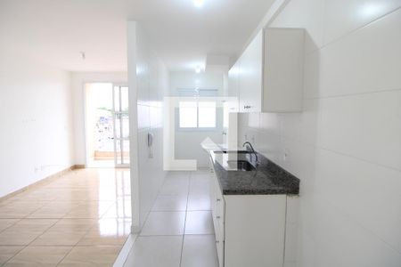 Sala / Cozinha de apartamento à venda com 2 quartos, 50m² em Vila Pita, São Paulo