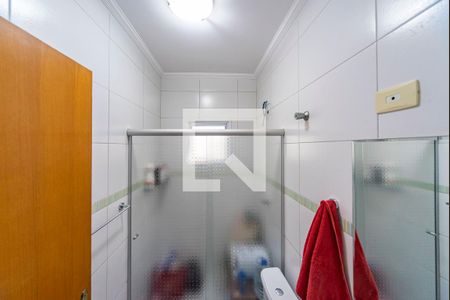 Banheiro Social de apartamento à venda com 3 quartos, 172m² em Vila Scarpelli, Santo André