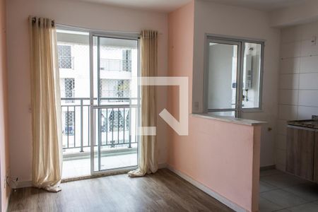 Sala de apartamento para alugar com 2 quartos, 46m² em Jardim Copiuva, Carapicuíba