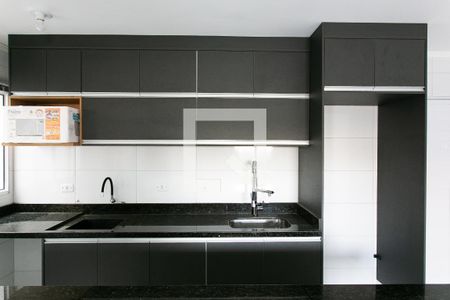 Cozinha de apartamento para alugar com 1 quarto, 37m² em Vila Nova Manchester, São Paulo