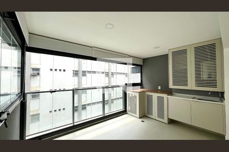 Varanda de apartamento à venda com 2 quartos, 75m² em Jardim Paulista, São Paulo