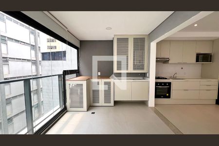 Varanda de apartamento à venda com 2 quartos, 75m² em Jardim Paulista, São Paulo