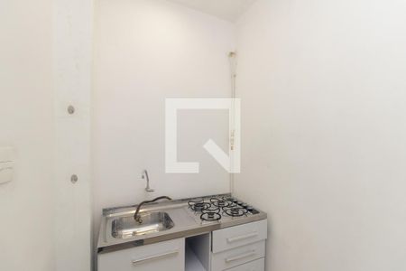 Cozinha de kitnet/studio para alugar com 1 quarto, 40m² em Santa Efigênia, São Paulo