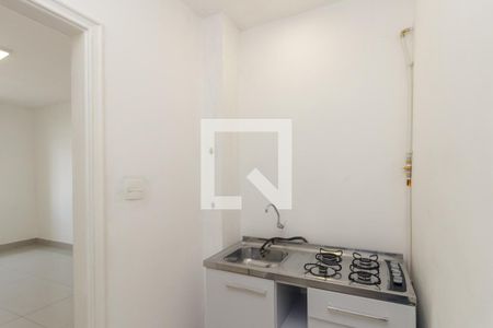 Cozinha de kitnet/studio para alugar com 1 quarto, 40m² em Santa Efigênia, São Paulo