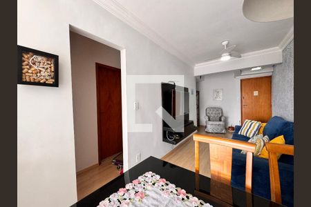 Sala de apartamento à venda com 2 quartos, 50m² em Campestre, Santo André