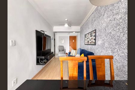 Sala de apartamento à venda com 2 quartos, 50m² em Campestre, Santo André