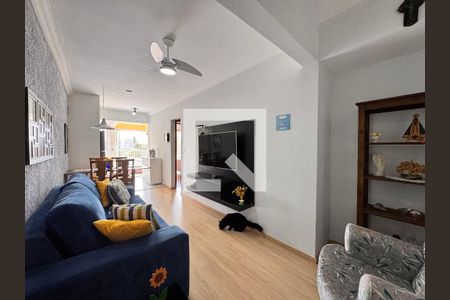 Sala de apartamento à venda com 2 quartos, 50m² em Campestre, Santo André