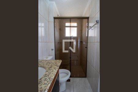 Banheiro da Suíte de apartamento para alugar com 2 quartos, 64m² em Parque Villa Flores, Sumaré