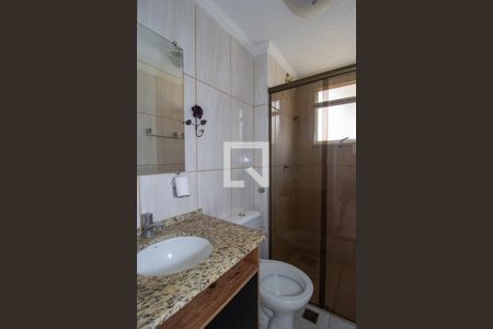 Banheiro da Suíte de apartamento para alugar com 2 quartos, 64m² em Parque Villa Flores, Sumaré