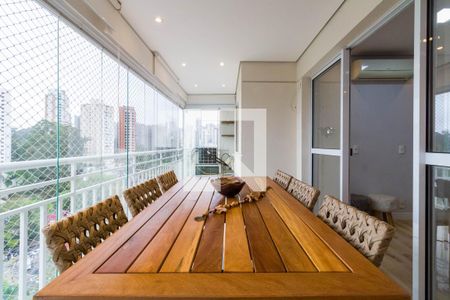 Varanda - Sala de apartamento à venda com 3 quartos, 97m² em Morumbi, São Paulo