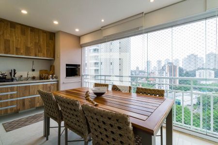 Varanda - Sala de apartamento à venda com 3 quartos, 97m² em Morumbi, São Paulo