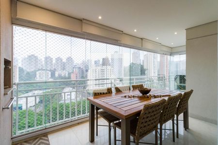 Varanda - Sala de apartamento à venda com 3 quartos, 97m² em Morumbi, São Paulo