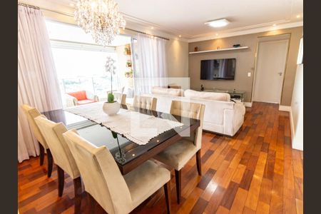 Sala de apartamento à venda com 3 quartos, 107m² em Vila Lúcia Elvira, São Paulo