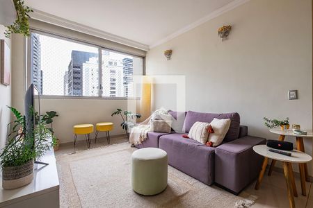 Sala de apartamento à venda com 2 quartos, 98m² em Pinheiros, São Paulo