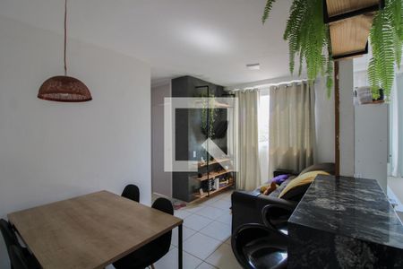 Sala de apartamento à venda com 2 quartos, 53m² em Mantiqueira, Belo Horizonte