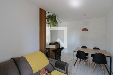 Sala de apartamento à venda com 2 quartos, 53m² em Mantiqueira, Belo Horizonte