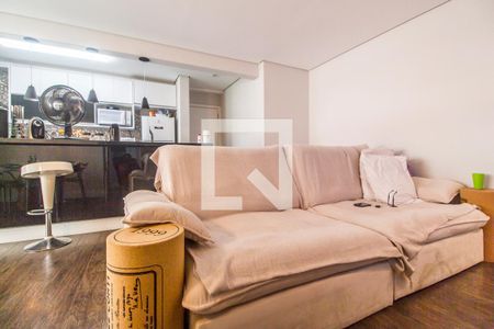 Sala de TV de apartamento à venda com 2 quartos, 97m² em Dezoito do Forte Empresarial/alphaville., Barueri