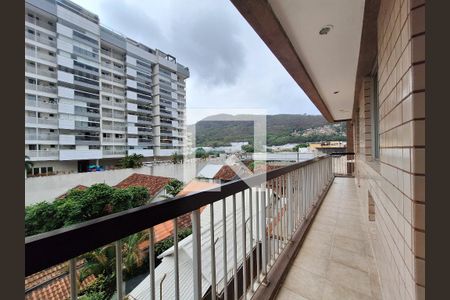 Varanda  de apartamento para alugar com 4 quartos, 116m² em Botafogo, Rio de Janeiro