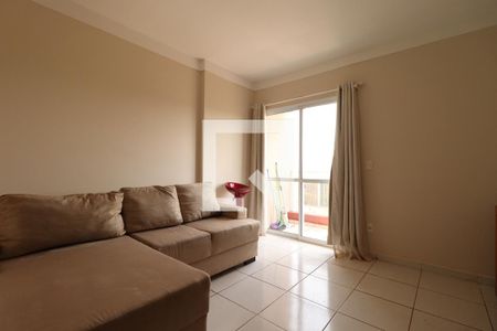 Sala de apartamento para alugar com 1 quarto, 46m² em Vila Amélia, Ribeirão Preto