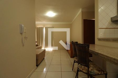 Sala de apartamento para alugar com 1 quarto, 46m² em Vila Amélia, Ribeirão Preto